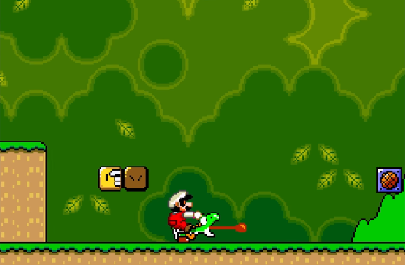 nintendo xac nhan mario da dam le luoi khung long yoshi trong super mario world
