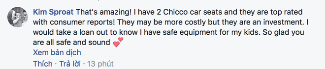 sau tai nan chiec o to hong hoan toan nhung 2 dua tre van an toan chi nho mot hanh dong cua nguoi me