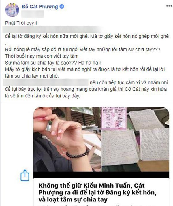 cat phuong buc xuc voi thong tin khong the giu kieu minh tuan nen ra di bo lai giay dang ky ket hon