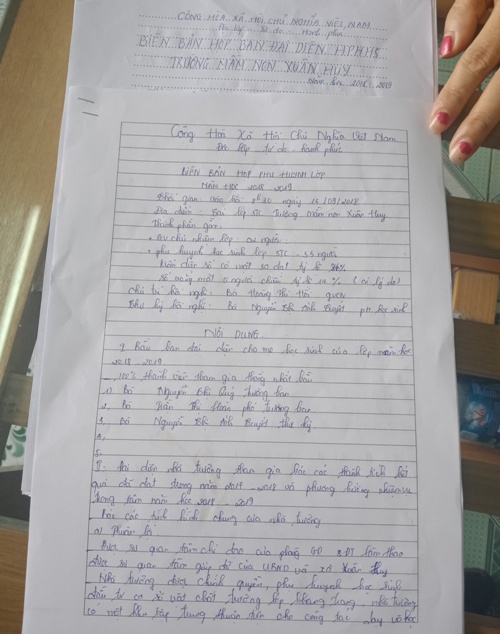 lam thao phu tho truong mam non xuan huy tam dung trien khai van dong tai tro cho huong dan