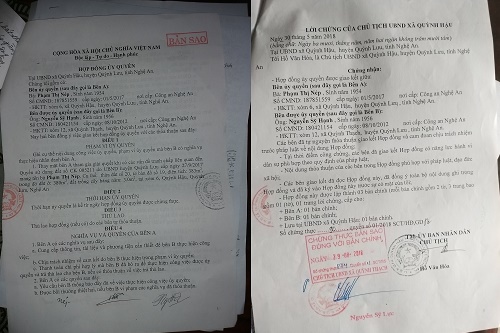 nghe an ngang nhien xay nha kien co tren dat vuon con lan chiem dat lang gieng