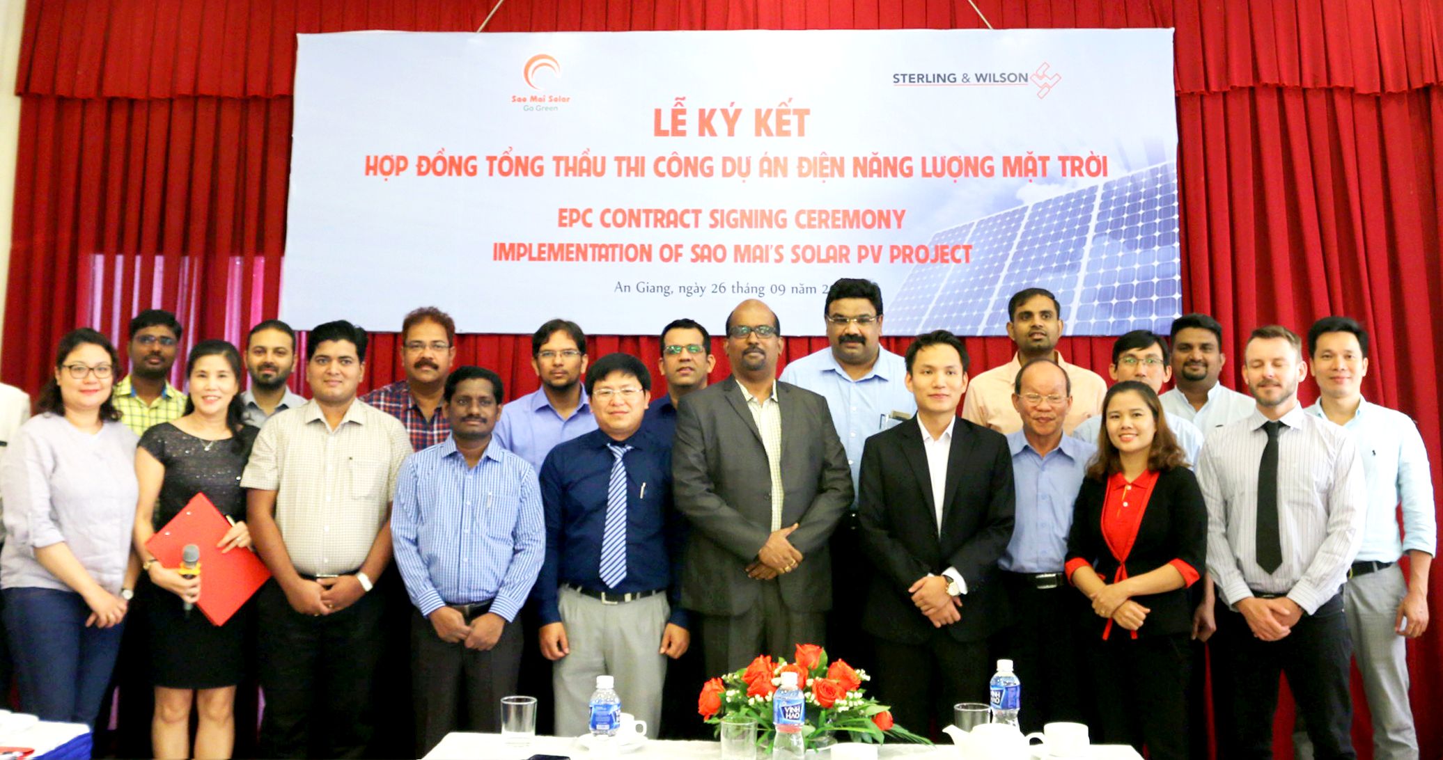 sao mai group khoi dong hop tac xay dung du an nang luong mat troi 5000 ty