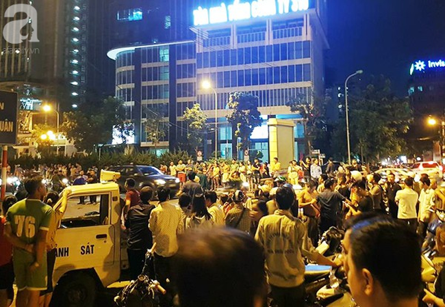 vu co gai tre tu vong do thanh thep roi tren duong le van luong nhieu nguoi van chua het bang hoang