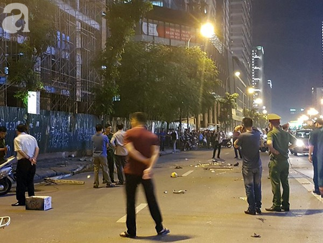 vu co gai tre tu vong do thanh thep roi tren duong le van luong nhieu nguoi van chua het bang hoang