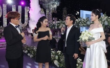 MC đám cưới của Nhã Phương chính là cô gái Trường Giang yêu đơn phương 17 năm trước