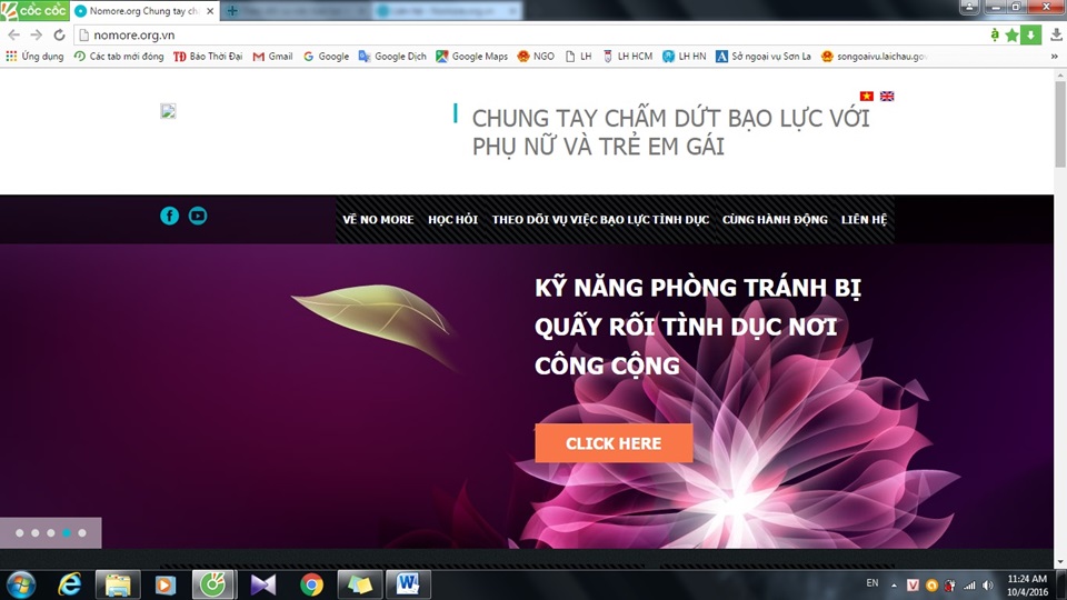 care international in vietnam mo website keu goi cham dut bao luc voi phu nu va tre em gai