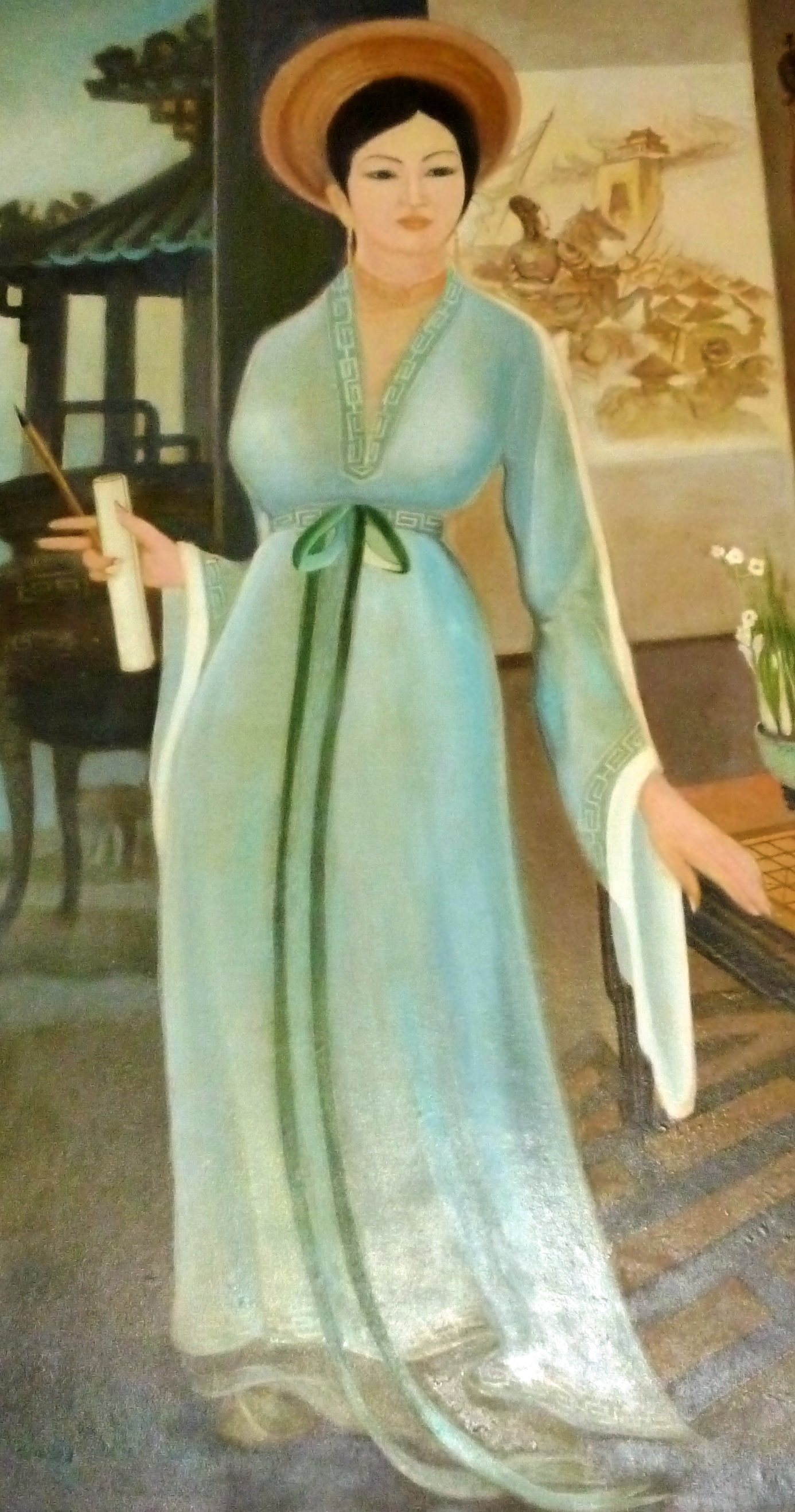 chiem nguong nhan sac chim sa ca lan cua cac hoang hau cong chua noi tieng viet nam