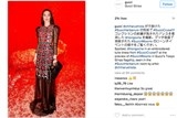ho ngoc ha xuat hien tren instagram cua gucci