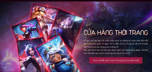 lmht nhan dip 2010 garena to chuc su kien nhan qua cuc hot cho gamer the nhung bat ngo xuat hien nhan vat la mat