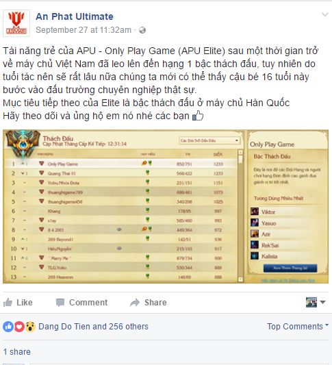 game thu 16 tuoi top 1 thach dau lien minh huyen thoai viet nam phu nhan chuyen cuop ban gai nguoi khac