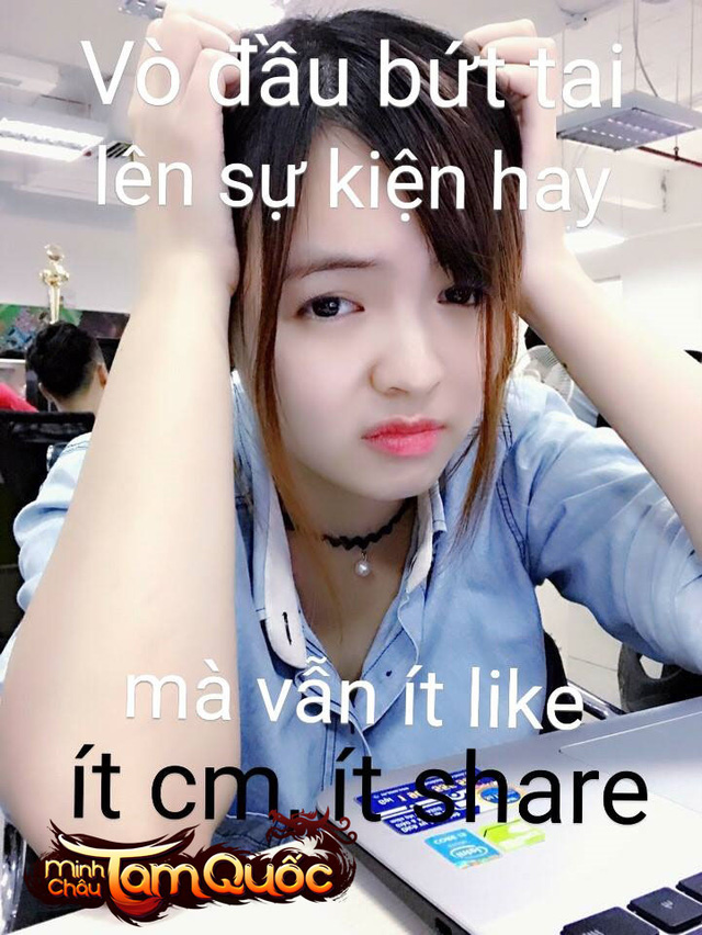 cung ngam loat anh moi cuc de thuong cua nu admin game huyen chibi