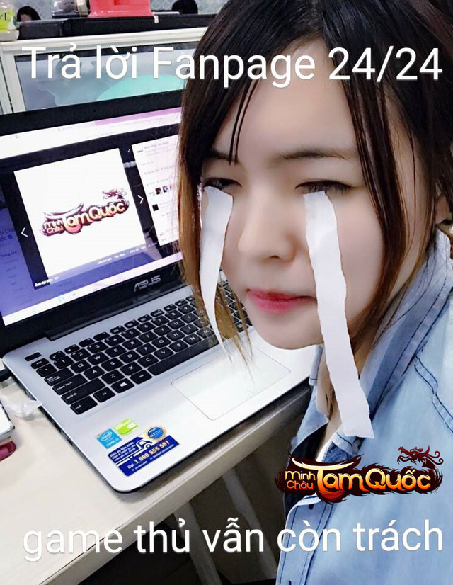 cung ngam loat anh moi cuc de thuong cua nu admin game huyen chibi