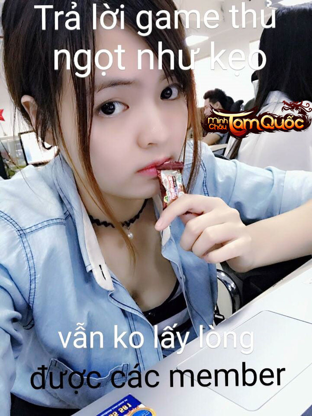 cung ngam loat anh moi cuc de thuong cua nu admin game huyen chibi