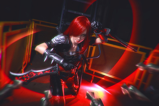 cosplay katarina day ma mi trong lien minh huyen thoai