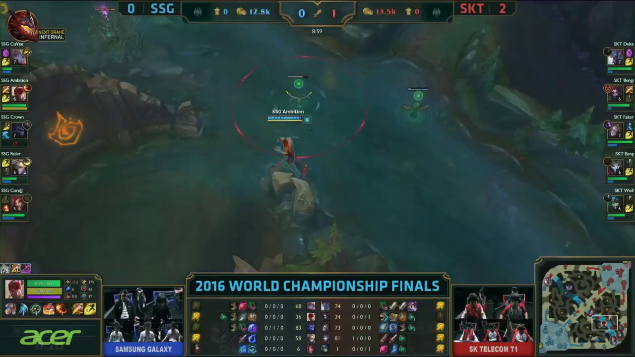 thua trong van dau chung ket dai nhat lich su skt t1 van dang quang cktg lien minh huyen thoai mua 6