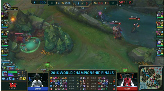 thua trong van dau chung ket dai nhat lich su skt t1 van dang quang cktg lien minh huyen thoai mua 6