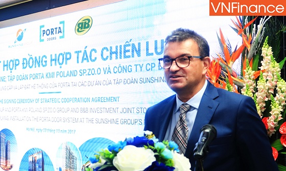 sunshine group chinh thuc hop tac voi thuong hieu cua porta hang dau chau au