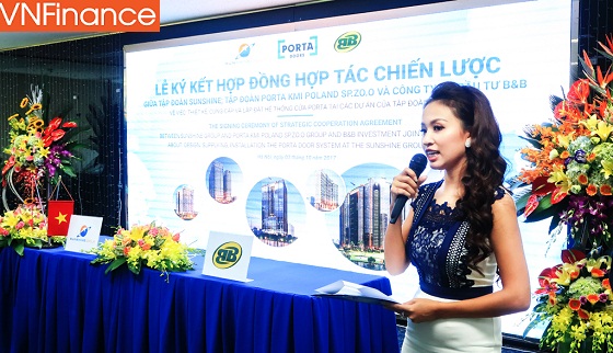 sunshine group chinh thuc hop tac voi thuong hieu cua porta hang dau chau au