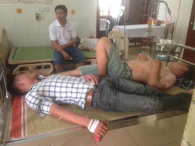 nhieu hoc sinh thpt o nghe an nhap vien vi hang nghin con ong tan cong tren duong den truong