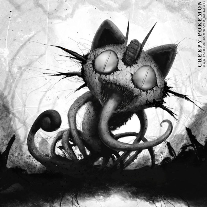 that dang so khi cac loai pokemon hoa thanh xac song nhu phim kinh di