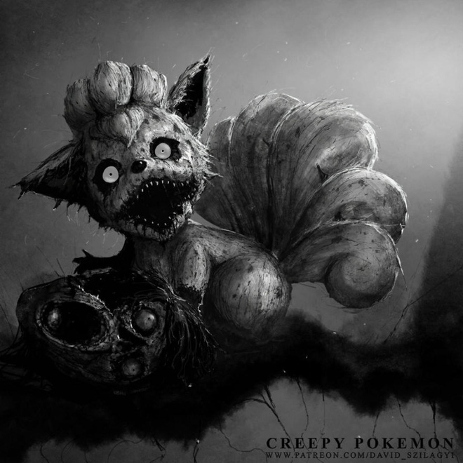 that dang so khi cac loai pokemon hoa thanh xac song nhu phim kinh di