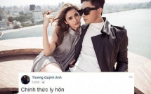 truong quynh anh gay xon xao khi tuyen bo chinh thuc ly hon