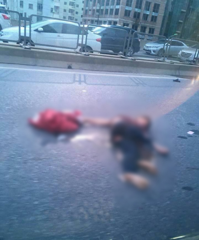 ha noi mot nam thanh nien co bieu hien say ruou chay xe may gay tai nan ca tuyen duong vanh dai 3 un tac