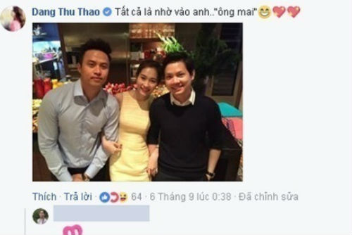hoa hau dang thu thao cong khai cam on ong to da mai moi co voi trung tin