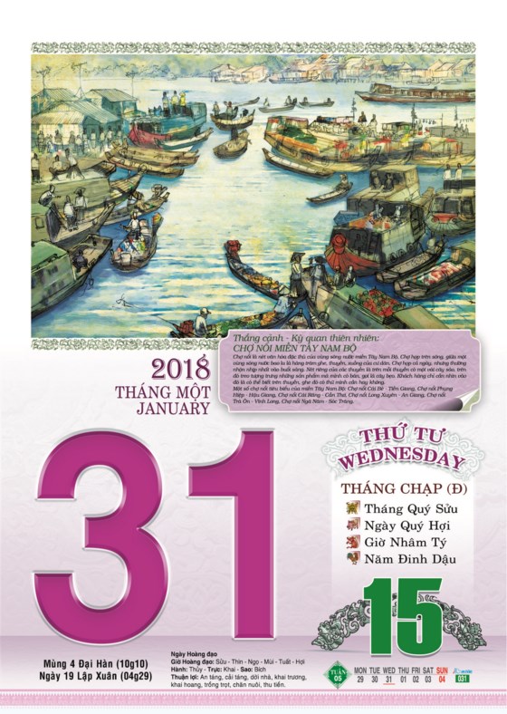 lich xuan mau tuat 2018 an tuong voi hinh anh van hoa truyen thong