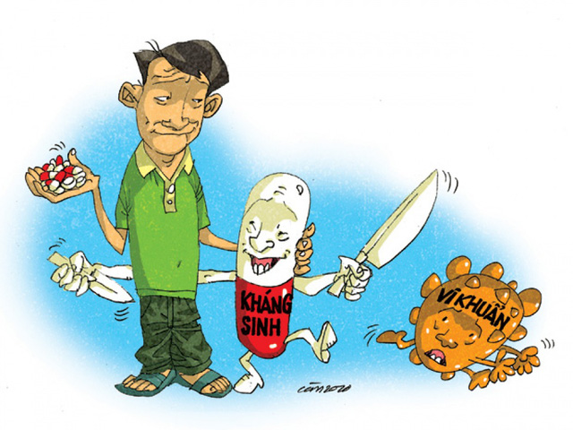 who canh bao khang sinh thu thuoc nguoi viet he om la dung la moi nguy co the khien 10 trieu nguoi tu vong neu nhu cu lam dung qua da