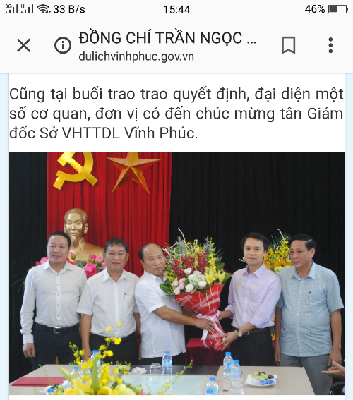 vinh phuc ai chiu trach nhiem truoc viec so van hoa the thao va du lich thua pho giam doc so