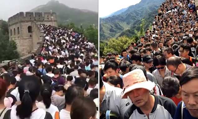 can canh mot nua dat nuoc trung quoc di chuyen trong ky nghi quoc khanh