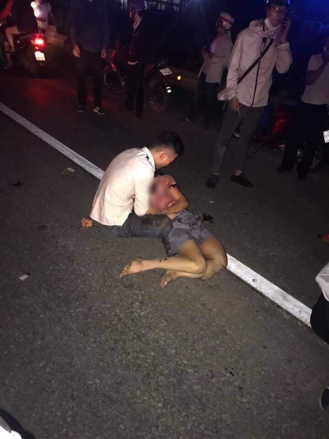 thanh nien lai xe may phong qua toc do gay tai nan mot phu nu mang thai chet tham