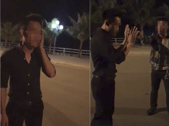 clip ga gam hoa da co chu nam thanh nien nhan cai ket be bang trong dem