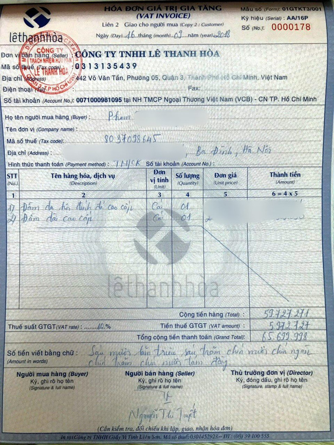 ntk le thanh hoa to dich vu giao hang nhanh lam mat goi hang hon 65 trieu nhung chi boi thuong 320 ngan dong