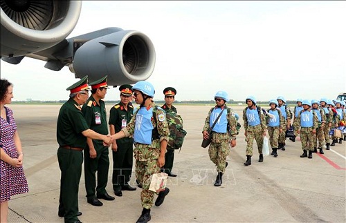 luc luong gin giu hoa binh xuat quan thuc hien nhiem vu cao ca o nam sudan