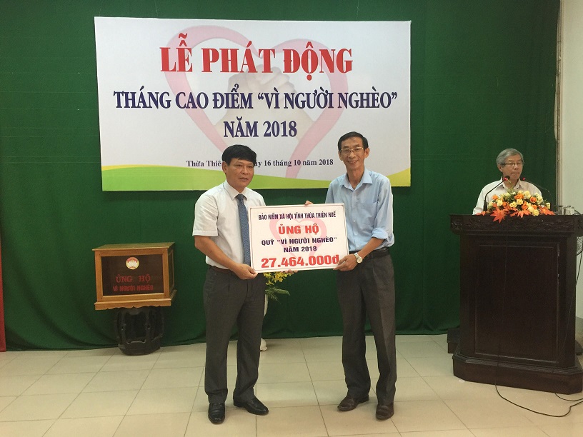 lanh dao tinh thua thien hue phat dong thang cao diem vi nguoi ngheo nam 2018