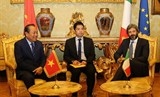 tai hien quang truong italia giua long ha noi
