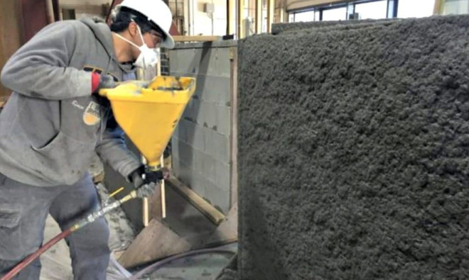 cac nha khoa hoc da phat minh ra loai be tong co the xit len tuong giup cong trinh co the chiu duoc dong dat 9 do richter