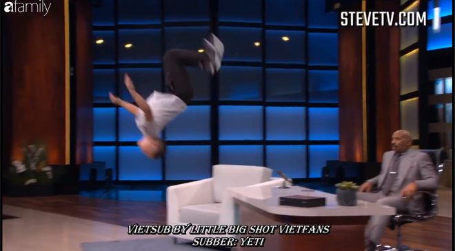 steve harvey lo so bi kien vi man trinh dien cua cau be 11 tuoi tai little big shots