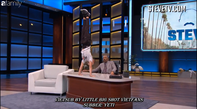 steve harvey lo so bi kien vi man trinh dien cua cau be 11 tuoi tai little big shots