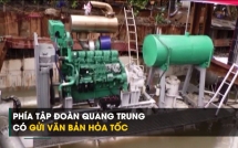 ong chu sieu may bom lap them he thong bom dien 2000 m3gio va tram quan trac o duong nguyen huu canh