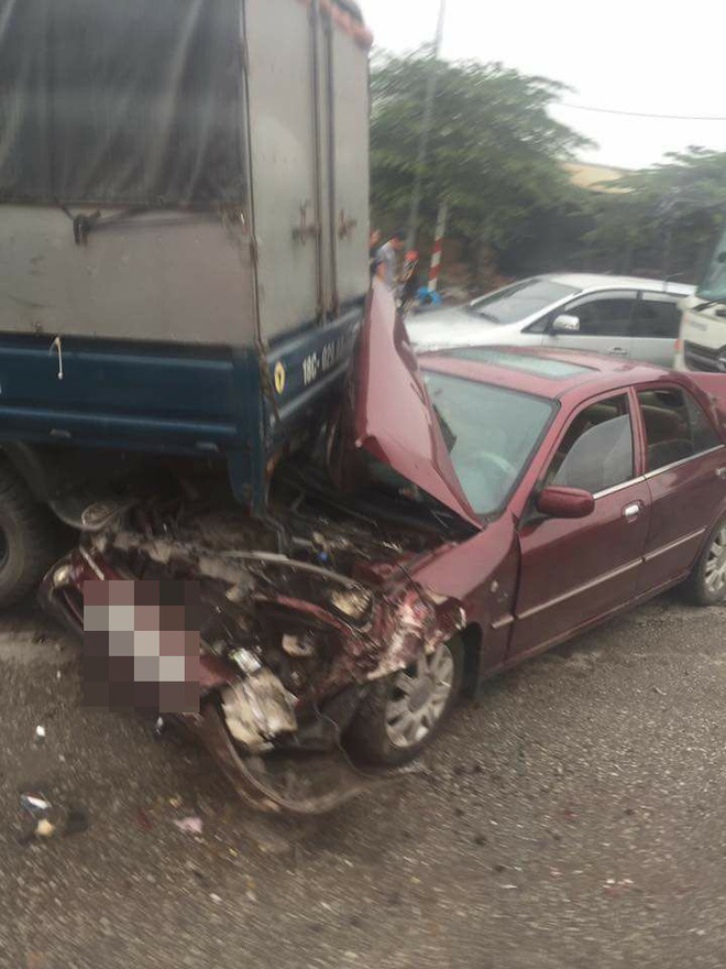 hinh anh vu tai nan o bac ninh khien nguoi chung kien hoang hot