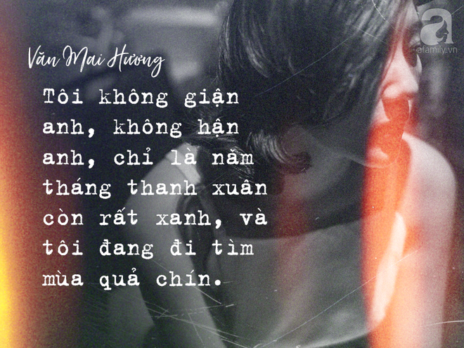 van mai huong va 2 cuoc tinh khong loi trach han o tuoi thanh xuan con rat xanh
