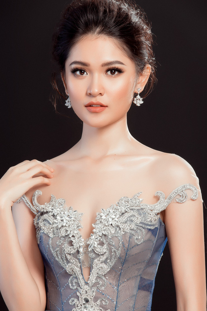 thuy dung tung anh dep nhu cong chua lo lem sau tin bi thuy dau truoc chung ket hh quoc te 2017