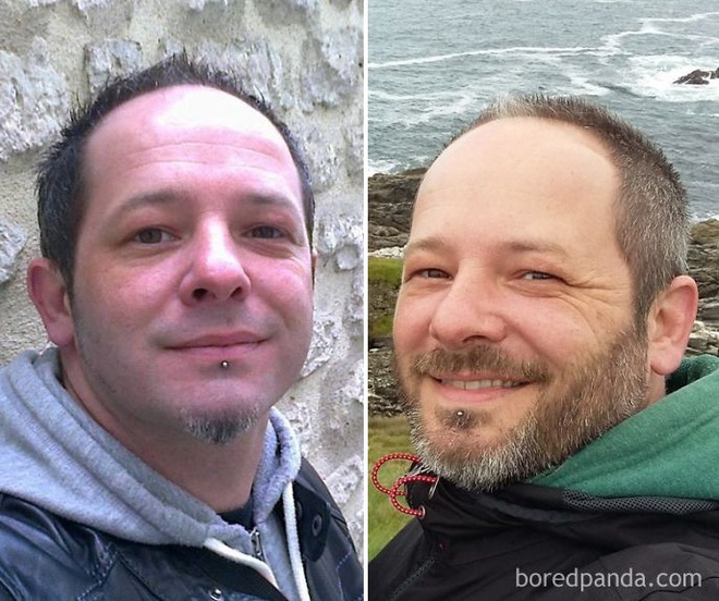 15 anh chang day thi thanh cong sau khi quyet dinh de rau