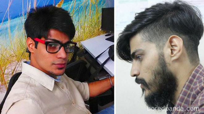 15 anh chang day thi thanh cong sau khi quyet dinh de rau