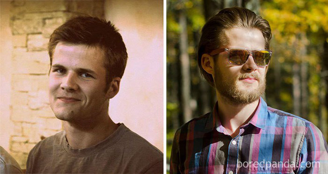 15 anh chang day thi thanh cong sau khi quyet dinh de rau