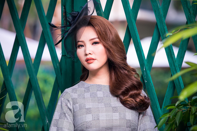 a hau hoang anh gay soc voi voc dang chuan tung cen ti met sau 1 thang sinh con