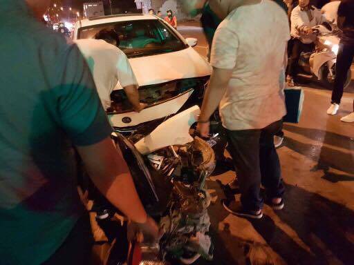 hai phong xe dien dam hang loat xe may dung den do khien nhieu nguoi nhap vien